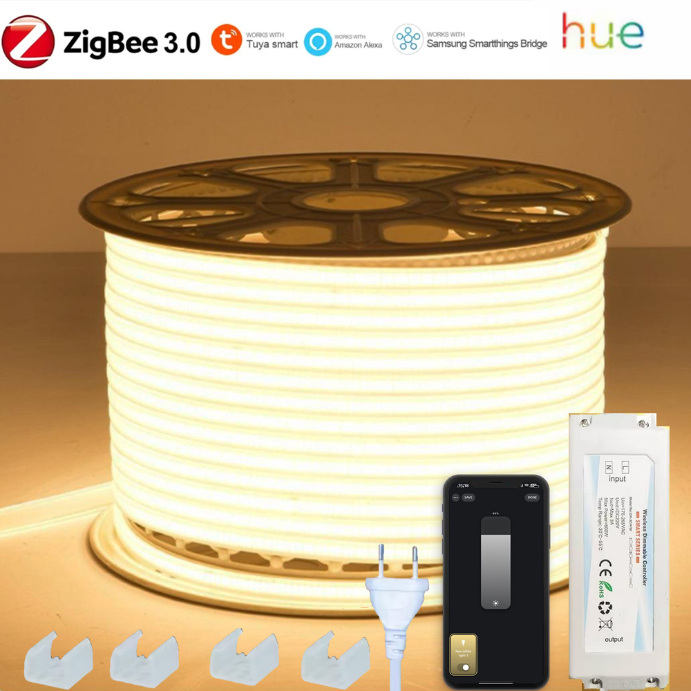 Smart Zigbee Garden Light - EU 220V ZIGBEE 3.0 COB LED-Streifenlicht