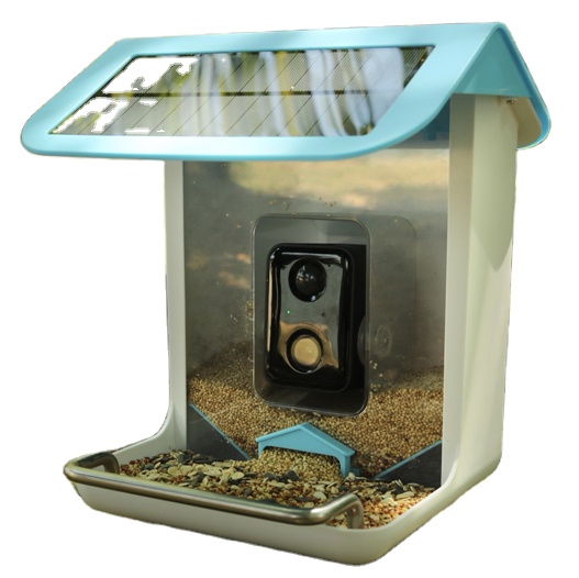Smart Gardening - Outdoor-Wildtierkamera mit WLAN: Erkennt Vogelarten, nimmt