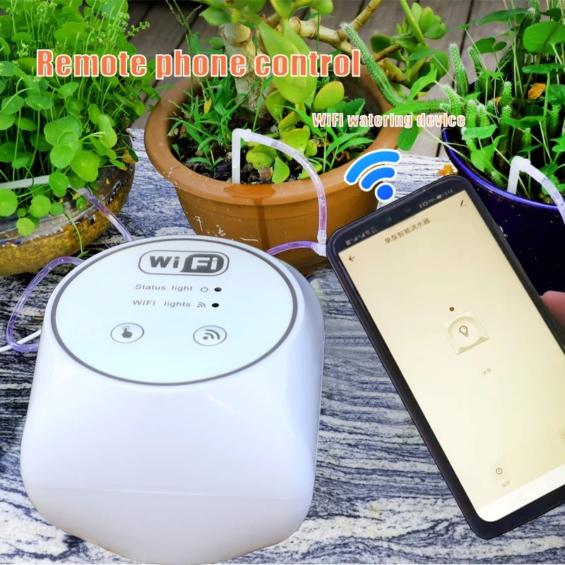 Smart Garden Keeper - WLAN-Automatisches Bewässerungsset Einstellbares Tropfbewässerungssystem für Balkon