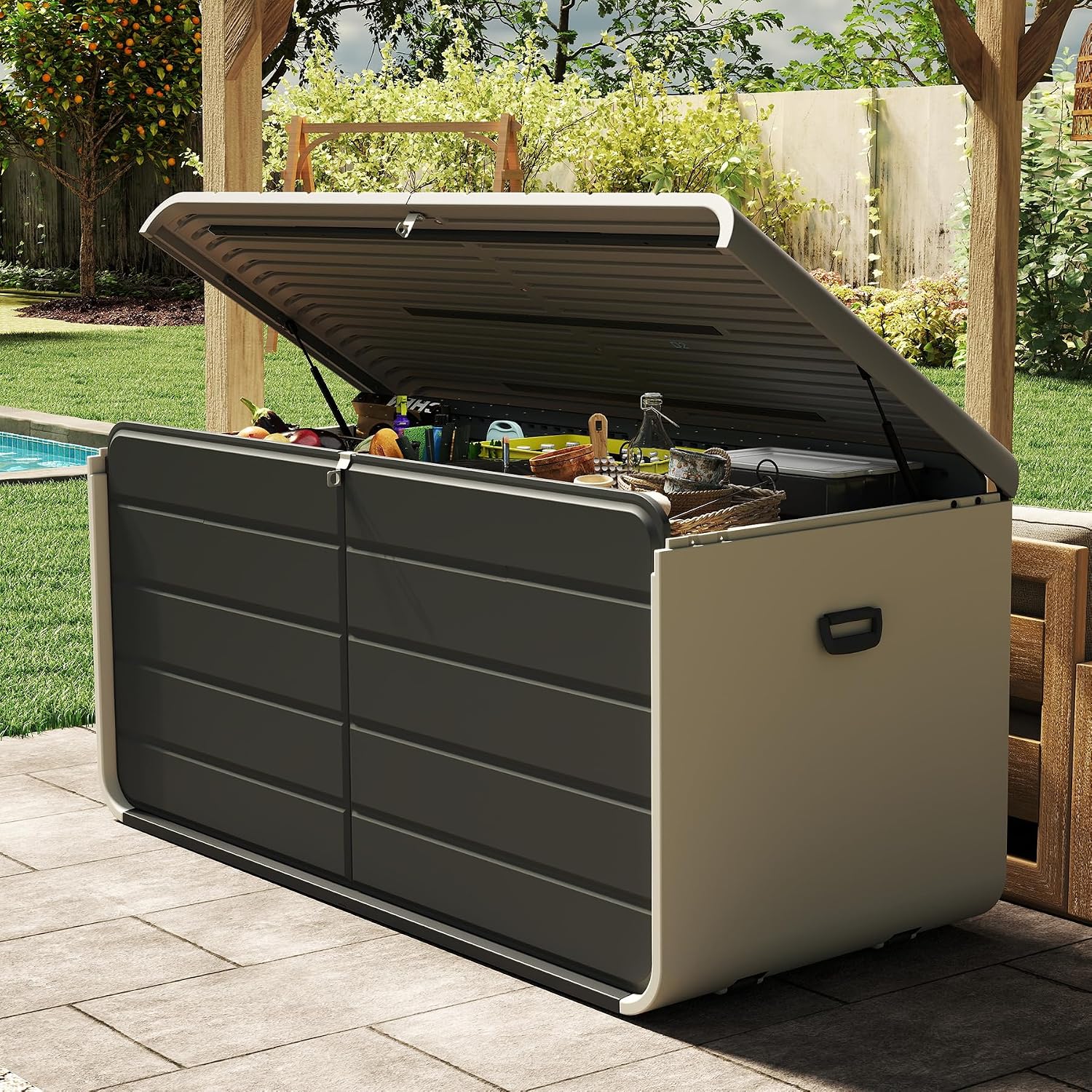 Smart Garden Storage - Innen- und Außen-Aufbewahrungsbox 200 Gallonen, Große