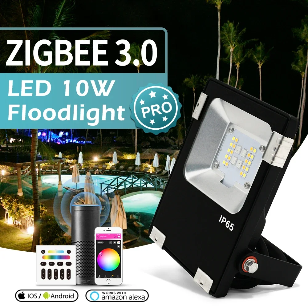 Smart Zigbee Garden Light - GLEDOPTO Zigbee 3.0 Smart Flutlicht LED