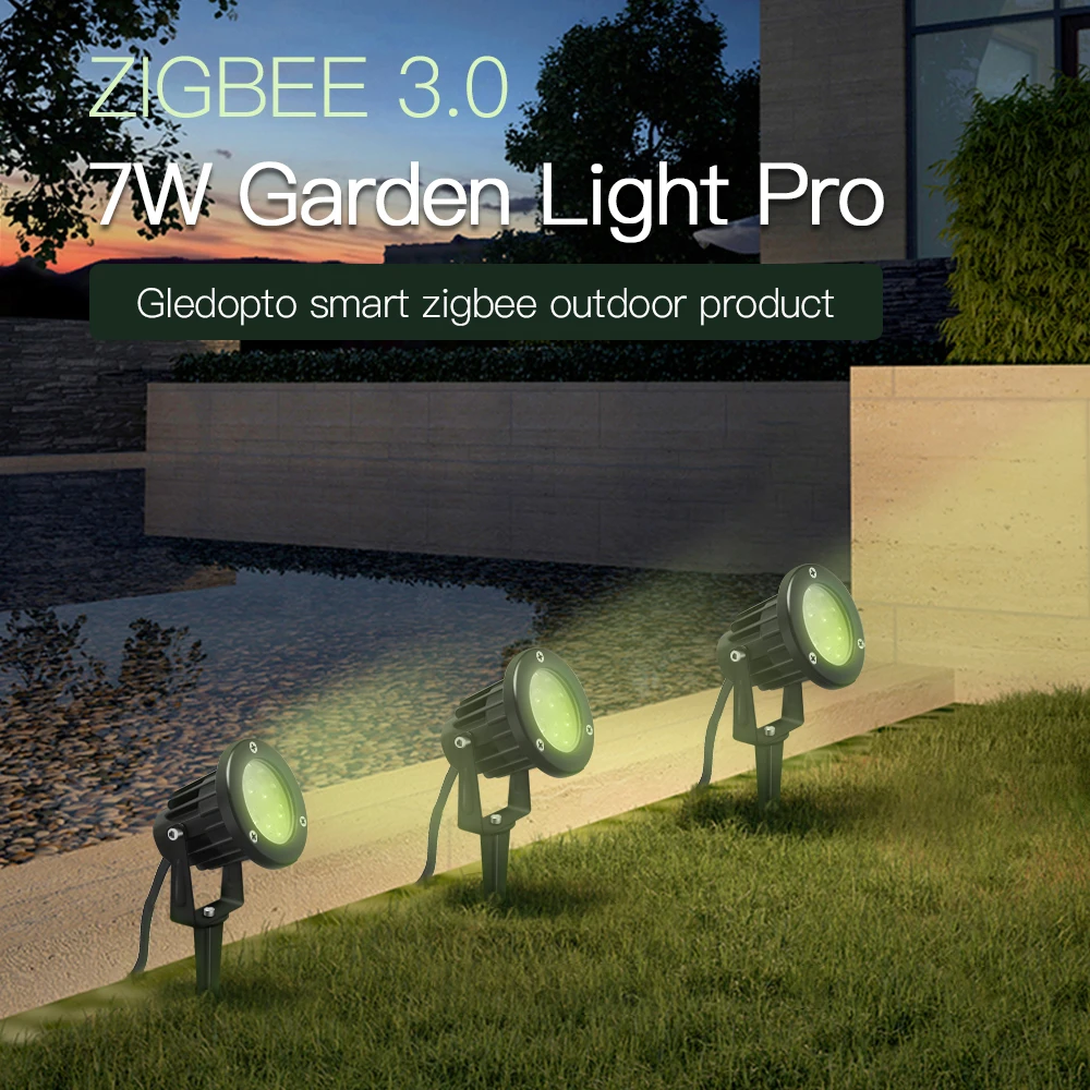 Smart Zigbee Garden Light - GLEDOPTO Zigbee 3,0 Smart Outdoor LED