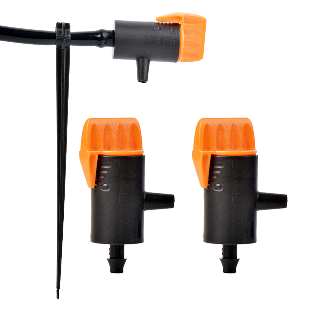 Smart Gardening - 10–50 Stück 0–60 l/verstellbarer Tropfer, Mikro-Tropfbewässerungsregler,