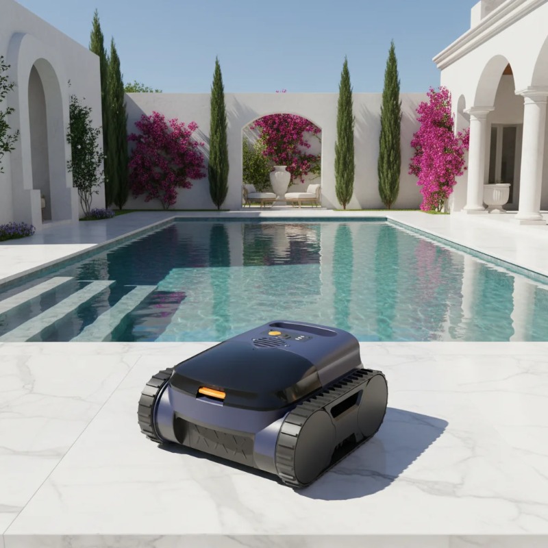 Smart Gardening - Airo Kabelloser Roboter-Poolreiniger mit Intelligenter KI-Navigation