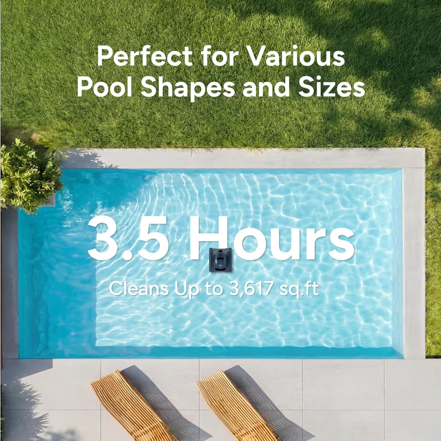 Roboter-Poolreiniger KN-Serie, – Smart Gardening Bewertung und Preis