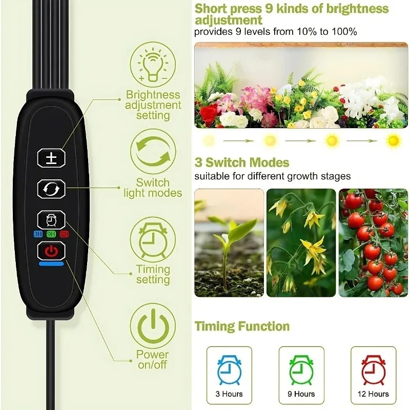 Pflanzenwachstumslicht, LED-An – Led Plant Light Strip Bewertung und Preis