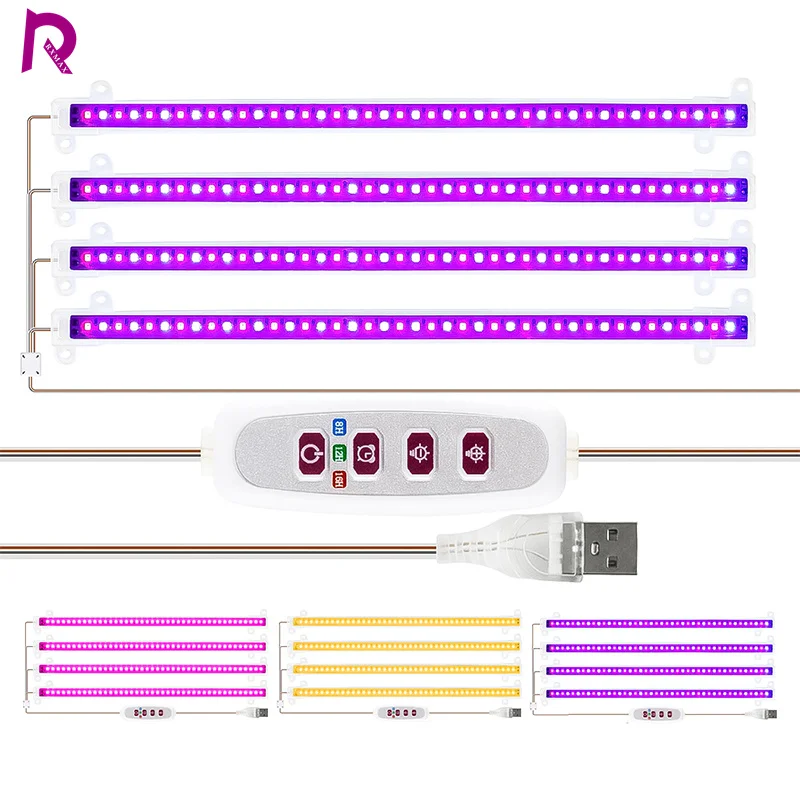 LED-Wachstumslampe 5V USB Phyt – Led Plant Light Strip Bewertung und Preis